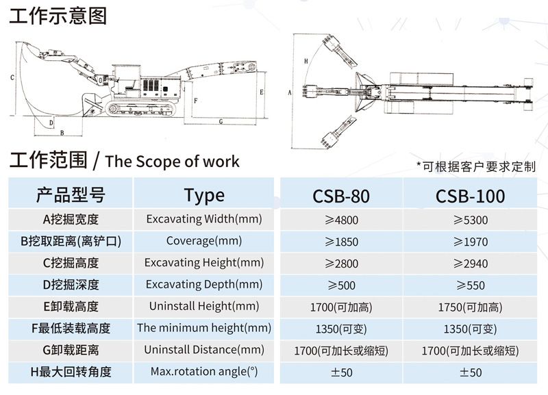 CSB-80履帶式扒渣機(jī)